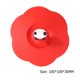 thumbnail image 4 of 10 piezas Torx silicona taza cubierta resistente al calor reutilizable dibujos animados (panda rojo), 4 of 7