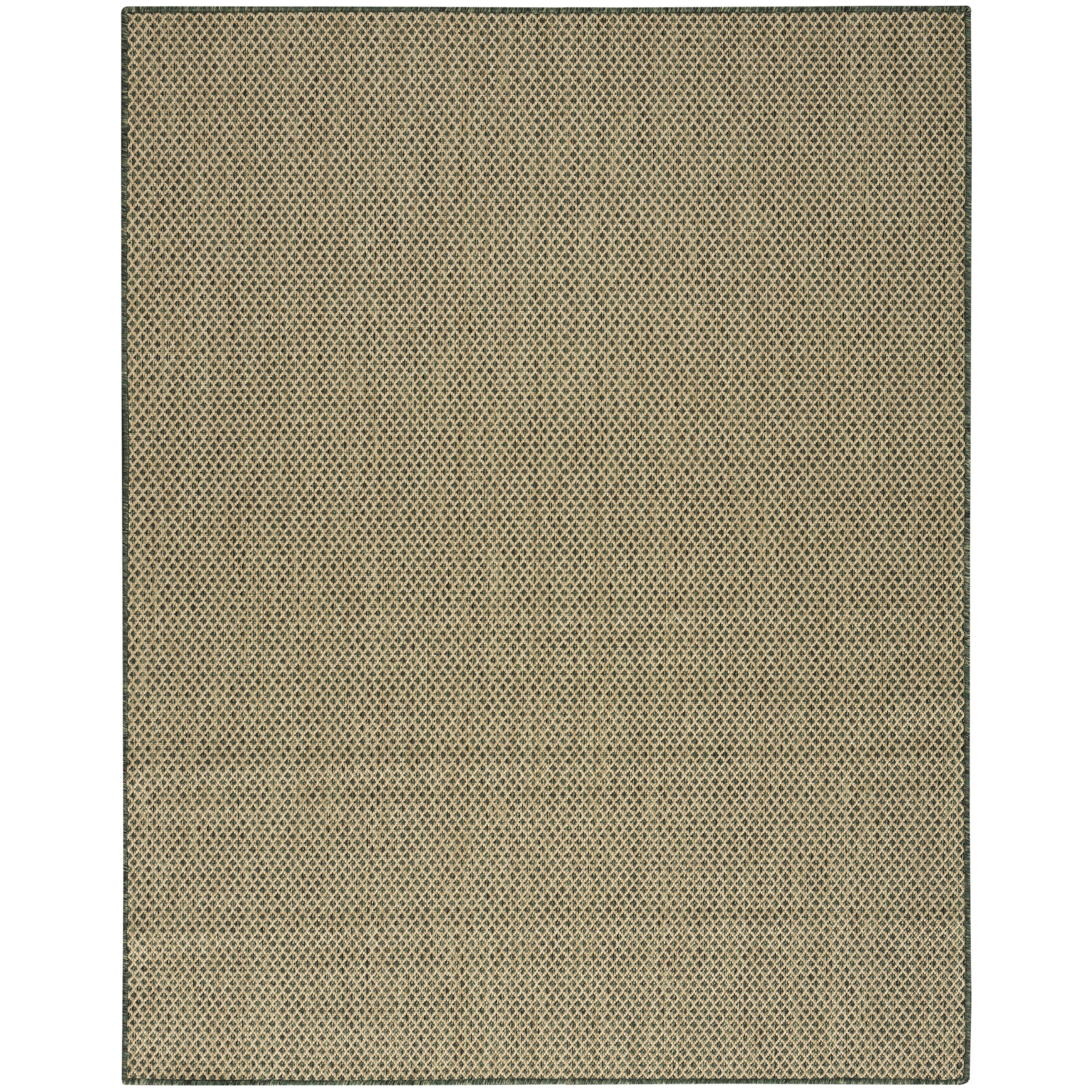 Nourison Courtyard 10' x 14' Green Modern Rug