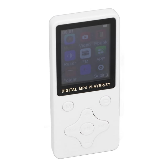 Reproductor MP3 De 64 GB, Reproductor De Música Con Auriculares, Pantalla De 1,8 Pulgadas, Sonido HiFi Sin Pérdidas Para Deportes, Incluye Batería De 180 MAh