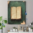 thumbnail image 4 of Qisvanset 12x16 Inch Vintage Lamentations Scripture Canvas Wall Art, Sage Green Religious Print Farmhouse Home Decor, 4 of 8