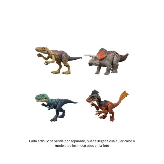 Dinosaurio de Juguete Jurassic World Rebirth Mordida de Ataque Varios Modelos 1 pieza