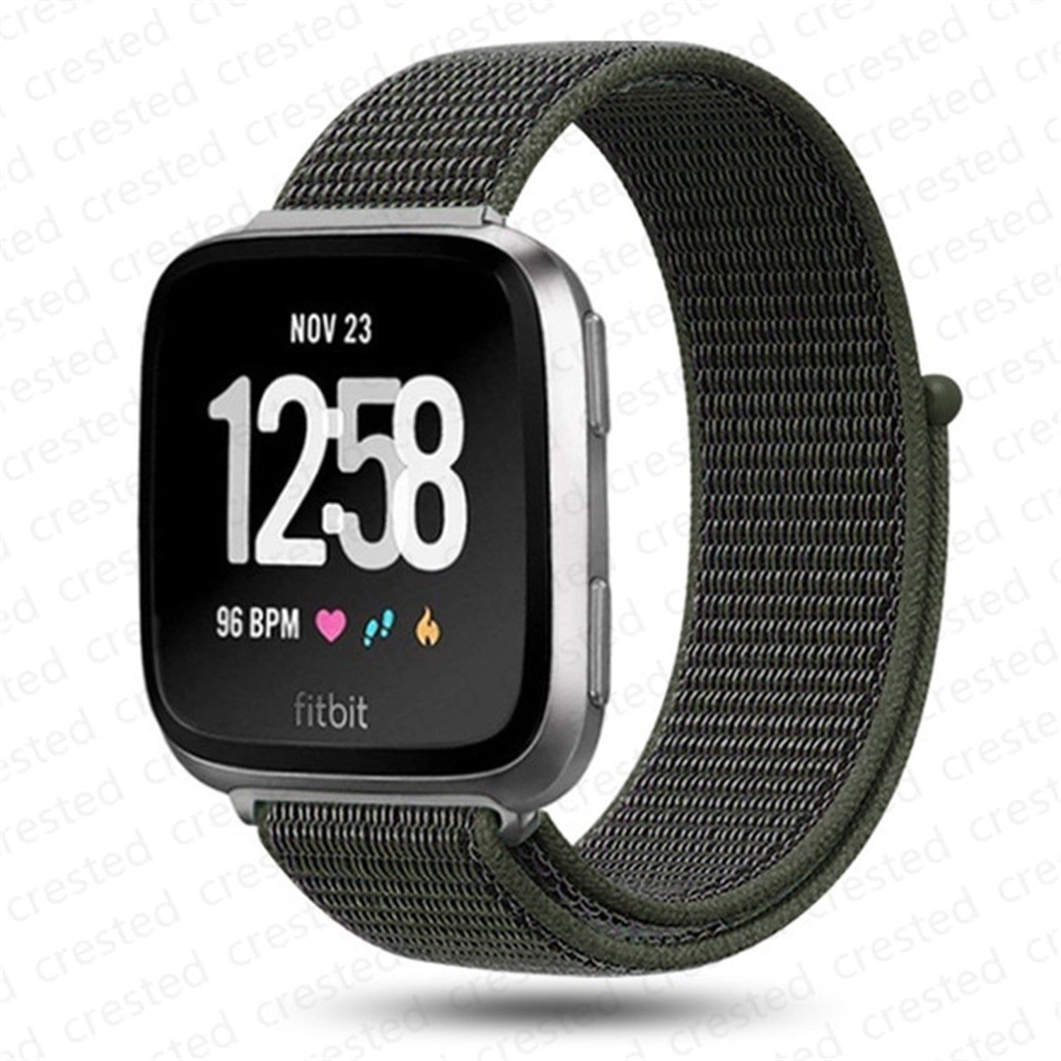 YuiYuKa Nylon Strap for Fitbit Versa 4/3/2/1 Versa Lite Bands Smart