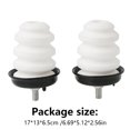 thumbnail image 3 of Riwesomey Paquete de 2 Jounce Bumper Premium Material Direct Changing Handy Installation Impact Stopper Resistencia al desgaste Reemplazo para GMC Vehículos, repuestos y accesorios Mis Riwesomey VI014355-00, 3 of 6