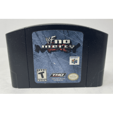 WWF No Mercy - Nintendo N64 Video Game New