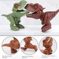 thumbnail image 4 of Dsscvnef Interactive Dinosaur Biting Finger Biting Hand Games Finger Dinosaur Fidget Toy pour Enfants, 4 of 7