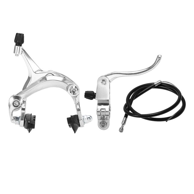 Front / Rear Fixie Bike Brake Kit Road Bike Cruiser Brake Set Bike Caliper Brake Kit Side Pull Brake Set