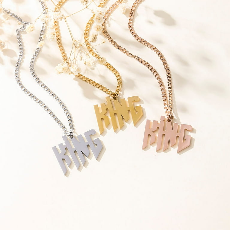 Walmart personalized hotsell nameplate necklace