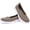 Khaki, variant on LANCROP Women's Round toe Knit Ballet Flats Soft Loafers Flats Slip-on Low Heel Walking Shoes