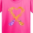 thumbnail image 4 of Inktastic Fire Heart Dragons Youth T-Shirt, 4 of 5
