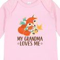 thumbnail image 4 of Inktastic Grandma Loves Me Woodland Fox Boys or Girls Long Sleeve Baby Bodysuit, 4 of 5