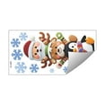 thumbnail image 2 of Christmas Window Wall Decals with Santa Claus and Snowflake Patterns, Removable Wall Stickers for Kids Room and Home Party Shop Winter Decorations, 2 of 7