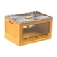 thumbnail image 5 of Caja de almacenamiento plegable, organizador para maletero de coche, cesta portátil apilable para cocina Amarillo L, 5 of 9