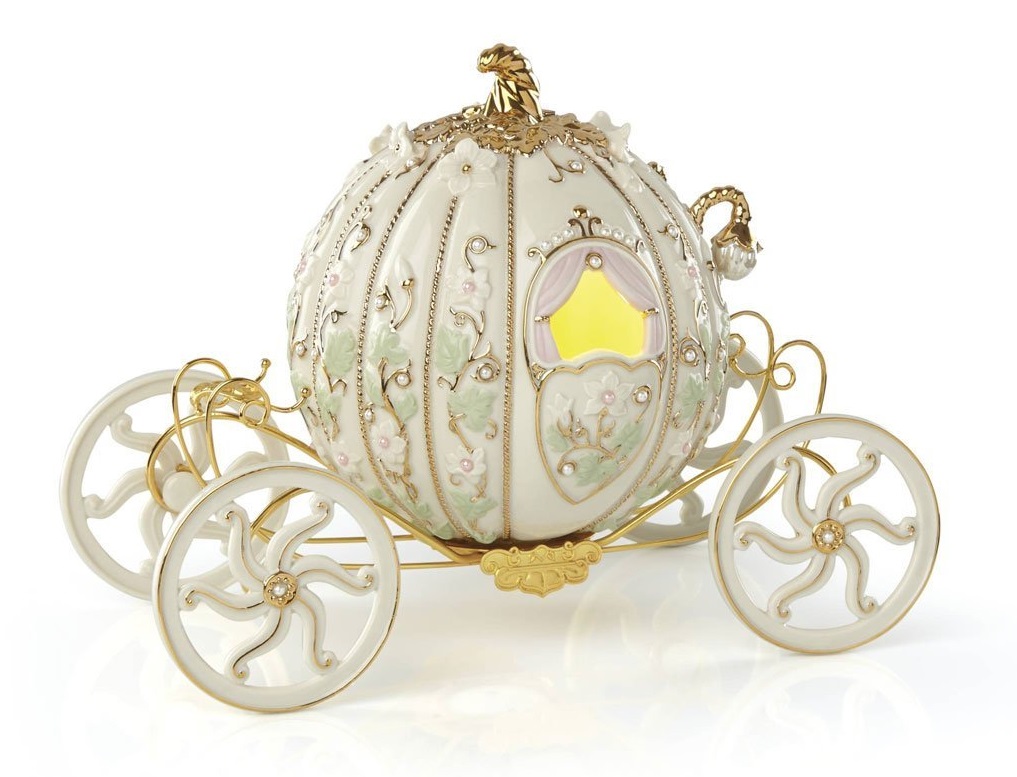 lenox disney cinderella's enchanted coach figurine