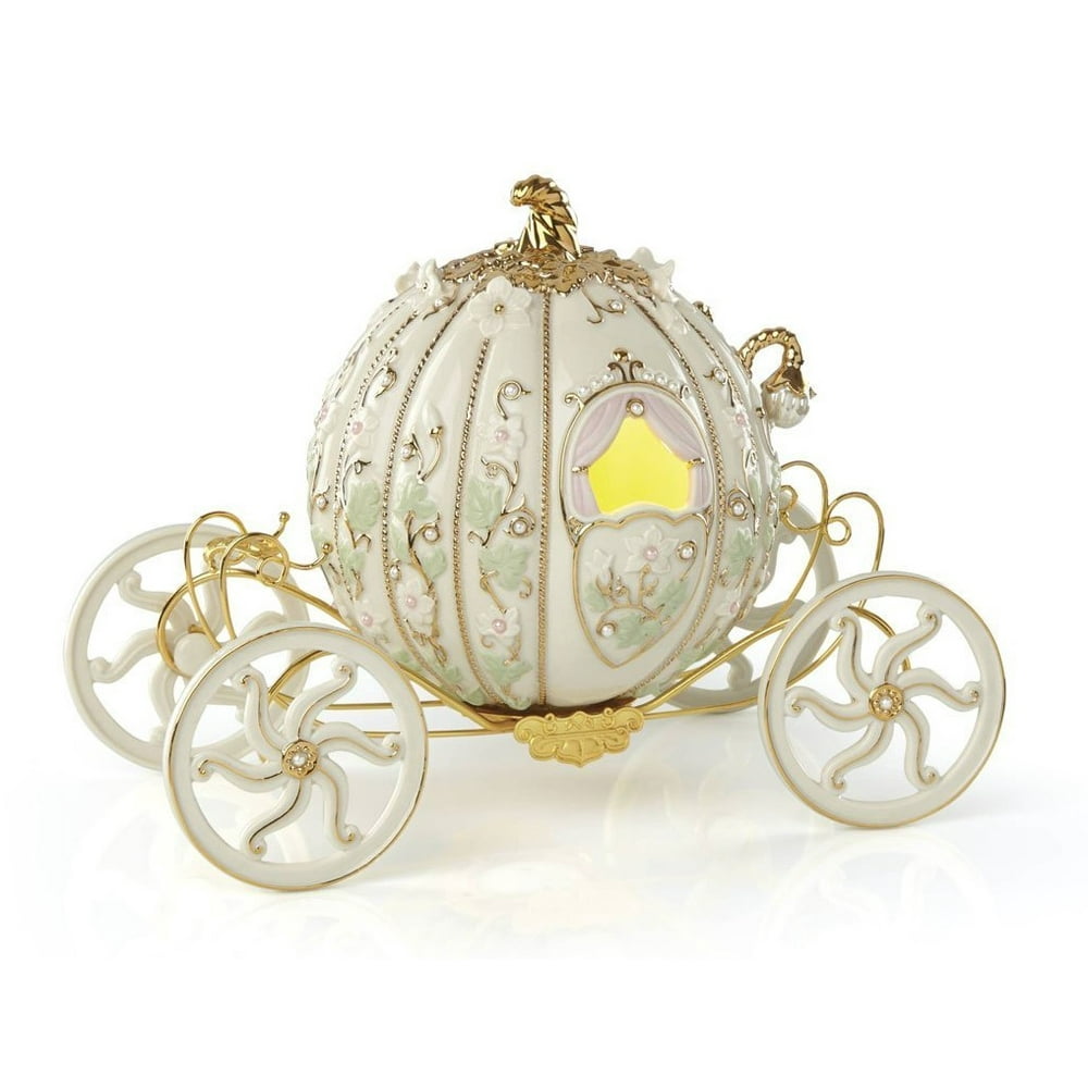 Lenox Disney Cinderella's Enchanted Coach Carriage Porcelain Figurine