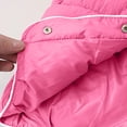thumbnail image 6 of IVEYRTF Kids Sleeveless Puffer Vests Winter Warm Quilted Outerwear Hoodless Jacket with Pocket for Girls Boys Toddler Youth Cold Weather Apparel(Pink#2,9 Years), 6 of 7