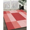 thumbnail image 2 of Ahgly Company Indoor Rectangle Patterned Light Salmon Pink Area Rugs, 2' x 4', 2 of 6
