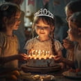 thumbnail image 3 of ziyahi Birthday Cake Crown Digital Birthday Hat, 3 of 9