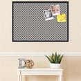 thumbnail image 3 of PinPix 40x28 Custom Cork Bulletin Board  Poster Board Has a Fabric Style Canvas Finish, Framed in Retro Patterns, by ArtToFrames (PinPix-236), 3 of 5