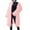 Pink, variant on Mgmyaa Women's Winter Long Coat Thickened Thermal Lined Outerwear