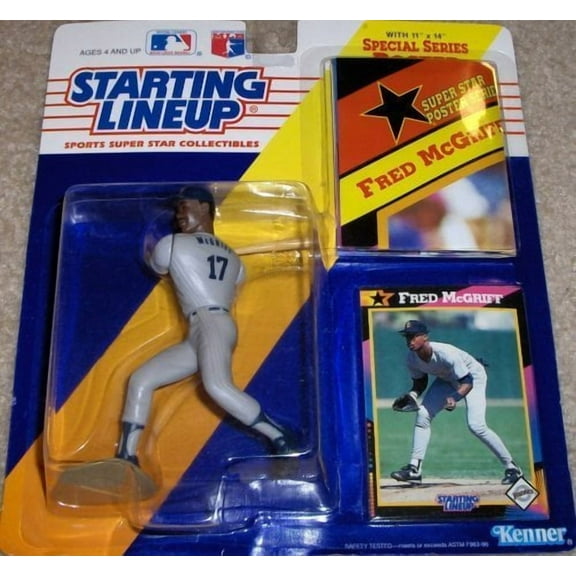 1992 Starting Lineup Fred McGriff San Diego Padres