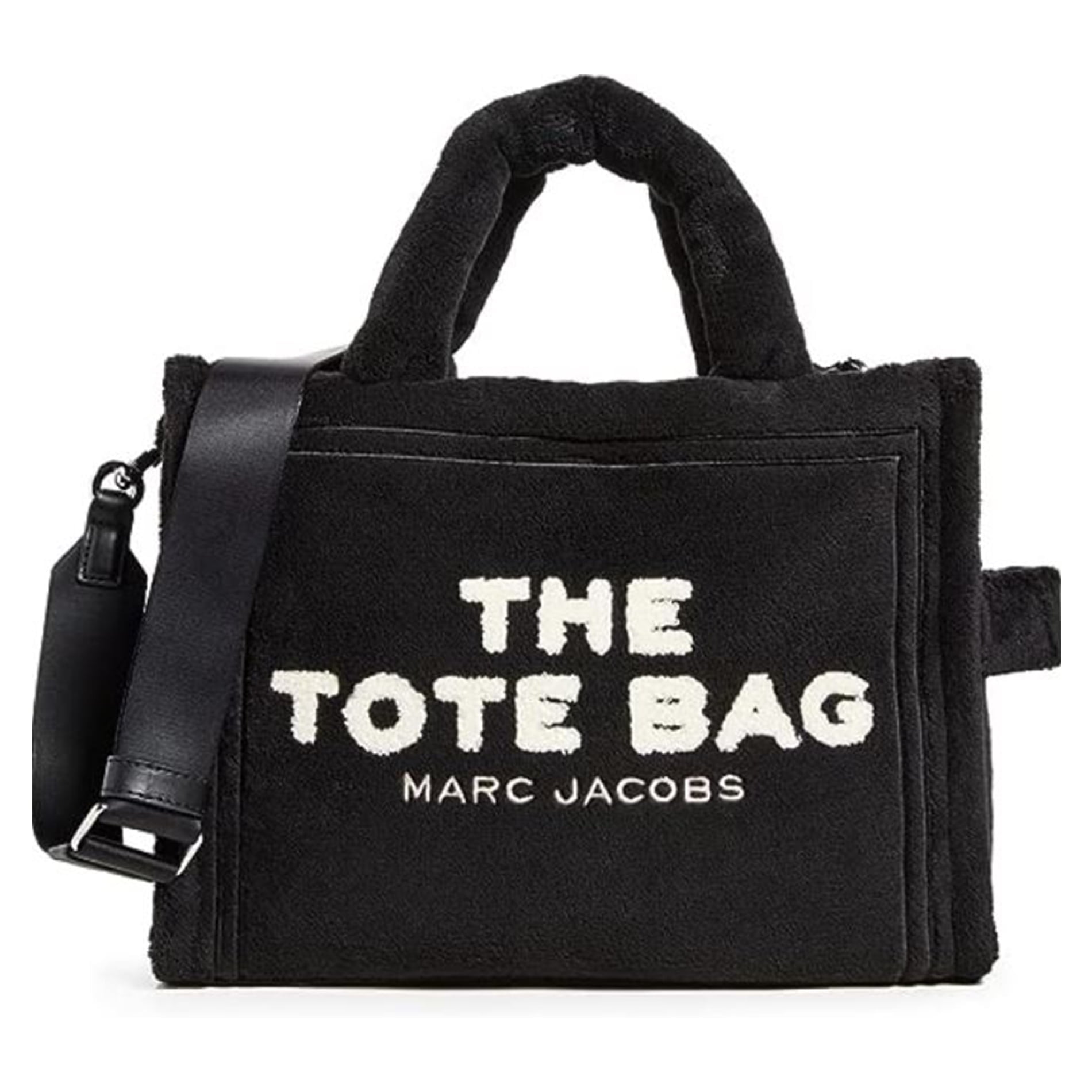 Marc Jacobs Women's The Teddy Mini Tote Bag, Black, H012M06FA21