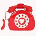 thumbnail image 3 of Bolso Cruzado Con Forma para Mujer Monederos Piel Sintética para Niña Dulce (rojo), 3 of 9