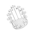 thumbnail image 1 of Round Cake Stand Cupcake Stand Acrylic Stepped Cupcake Display Reusable for Celebration Wedding Decoration Transparent L, 1 of 8