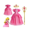 thumbnail image 1 of Vestido de princesa Costume Super Brothers Peach para niñas, 1 of 5