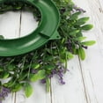 thumbnail image 1 of thinsony Artificial Lavender Wreath Eucalyptus Garland for Porch Front Door Decor, 1 of 9