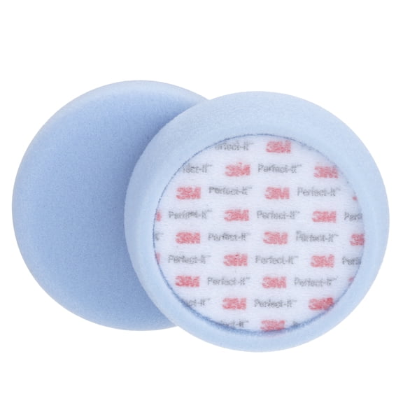 3M Perfect-It Ultrafine Foam Polishing Pad, 30043, 4 in, Single Sided, 2 pads per bag, 6 bags per case