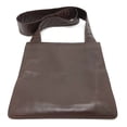 thumbnail image 2 of Pre-Owned Chanel logo bag crossbody Shoulder Bag Brown (Good), 2 of 13