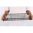 thumbnail image 3 of Wall Mounted Metal Wire Baskets for Kitchen Organization and Storage, Hanging Fruit Basket Black, 3 of 5
