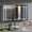 White, variant on Tcbosik Lighted Medicine Cabinet with Mirror and Charging Station, Wall Mounted Cabinet with Adjustable Shelves and 3 Doors, Bathroom Cabinet with Anti-Fog Function, White