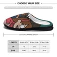 thumbnail image 2 of Gravity Falls Women's Cotton Slippers Warm Plush Lining Non-Slip Shoes Soft House Slippers Footwear 11-12(42-43), 2 of 8