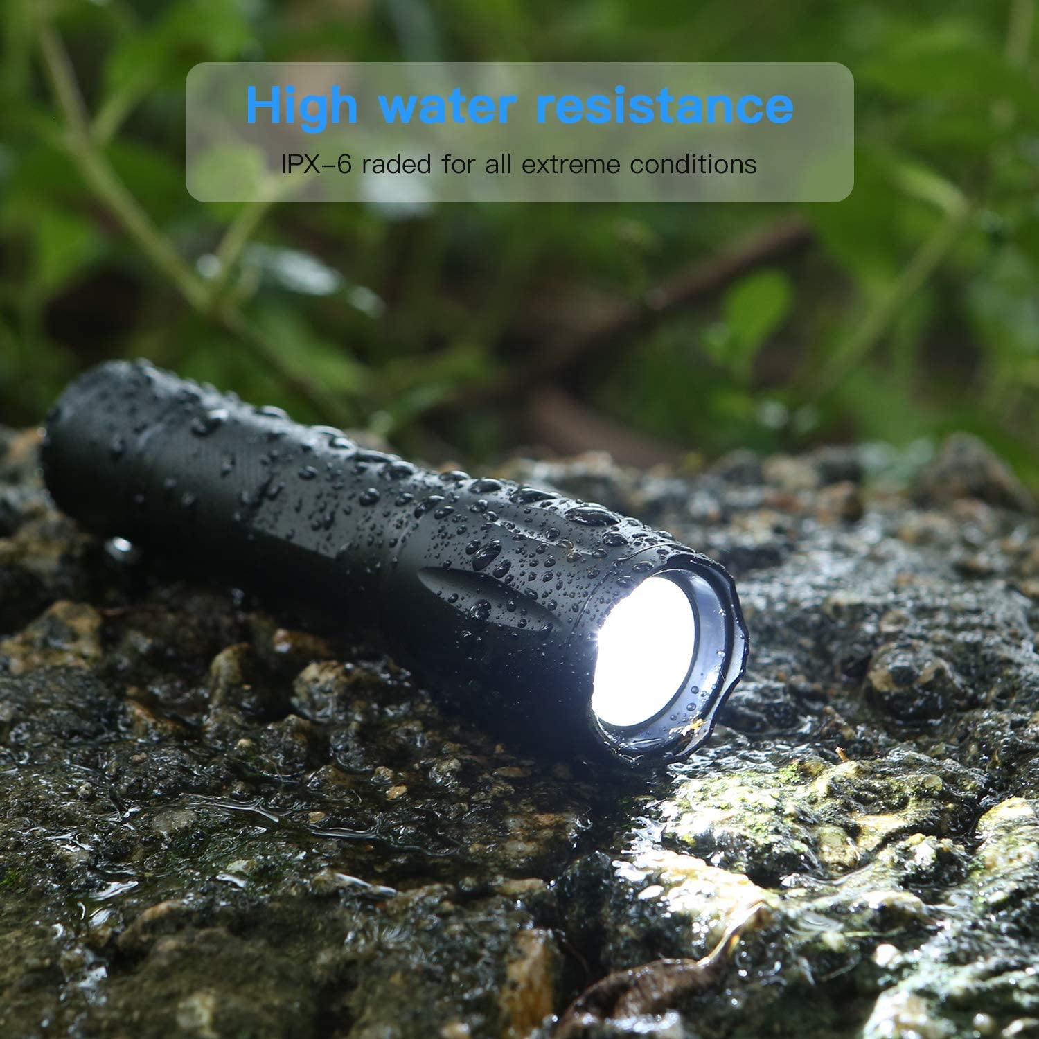 Flashlights, LED Tactical Flashlight S1000 High Lumen, Modes, Zoomable,  Water Resistant, Handheld Light