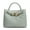 Gray (like Agate), variant on Women's Large Capacity Handbag, Simple Handmade Woven Bag for Women, Practical And Versatile Single Shoulder Crossbody Bag for Ladies