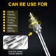 thumbnail image 5 of Juego de Fresas de Carburo Compatible con Rotary 1/8Pulgada Shank 10piezas Die Grinder Rotary Tool Rasp Bits Accesorios, 5 of 7