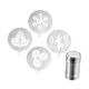 thumbnail image 2 of Plantillas de arte para café latte, kit para decorar pasteles, plantillas de pintura, accesorios de bar 1 frasco, 2 of 9