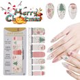 thumbnail image 3 of Nail Sticker Set Water Transfer Mixed Patterns for Nail Art Decoration Christmas DIY Decals Women & Kids Manicure Kit, 3 of 4