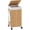 Natural, variant on Casa Pura Furniture Handwoven Water Hyacinth Laundry Hamper with Lid, Rolling Wicker Clothes Basket with Removable Liner, 1 / 2 / 3 Section Laundry Sorter for Bedroom, Bathroom or Laundry Room