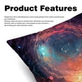 thumbnail image 2 of Galactic Space Inserts Set of 2 - 16x16, 18x18, 20x20 Inches - Unique Patterns for Pillows Covers, Bed Pillow, Throw Pillows - Great for All Occasions, 2 of 6