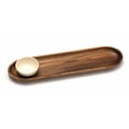 thumbnail image 2 of Lipper International 1114 Acacia 16 x 4 Bread Board Width Ceramic Bowl, 2 of 4