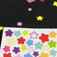 thumbnail image 2 of Pegatinas de diseño de moda con bonitos arcoíris, círculos de amor, pentagramas, accesorios para álbumes a granel, 500 hojas/bolsa, 2 of 4