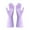Purple, variant on COFEST Rubber Thickened Cleaning Gloves Thickened Dishwashing Gloves Household Kitchen Housework Cleaning Rubber Gloves Purple