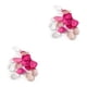thumbnail image 1 of Pétalos de rosa artificiales Naiovety 200 Uds huevas rojas hecho a mano suave, 1 of 6