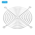 thumbnail image 3 of Uxcell 120mm Fan Finger Grill 304 Stainless Steel Grill Protector Guard Fan Cover 4 Pack, 3 of 6