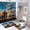 style-974, variant on 4 Piece Bathroom Shower Curtain Sets Bathroom Sets with Shower Curtain And Rugs 4 Piece Family Walking at The Beach at Sunset Waterproof Shower Curtain Gift for Family Personalized Picture Family