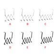 thumbnail image 4 of Gancho para colgar en la puerta, colgador de puerta sin perforaciones, sombreros, bolsas, soporte para corbata, bufanda, gancho para llaves, Almacenamiento y organización del hogar negro 6 Haken, 4 of 6