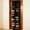 Black, variant on 26-Pocket Over-the-Door Shoe Organizer, Hanging Closet Storage Rack with Clear Pockets for Bedroom & Dorm