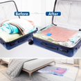 thumbnail image 5 of 6 Pack Premium Vacuum Storage Bags 100x80+70x50+60x40cm Double Zipper Reusable S, 5 of 5